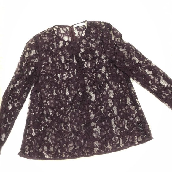 *NWOT* Aritzia Babaton Floral Lace Ian Blouse - Size XS - Picture 3 of 9